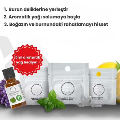 Aromaterapi Burun Aparatı