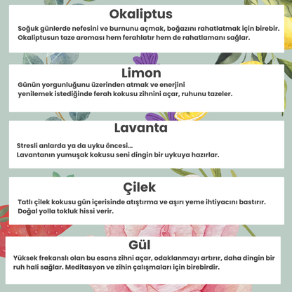 Aromaterapi Burun Aparatı